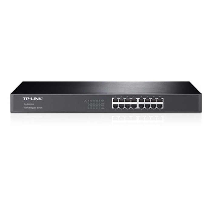 Tp-Link TL-SG1016 16 Port 10-100-1000 Mbps Switch Çelik Kasa Rack Mount