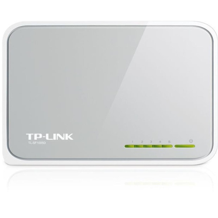 Tp-Link TL-SF1005D 5 port 10-100 Mbps Switch Plastik Kasa