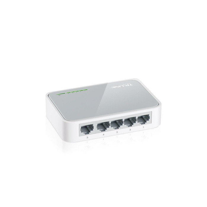 Tp-Link TL-SF1005D 5 port 10-100 Mbps Switch Plastik Kasa