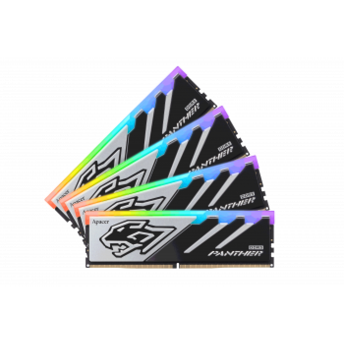 Apacer Panther RGB 32GB (2x16GB) 5200MHz CL38 DDR5 Gaming Ram (AH5U32G52C5229BAA-2)