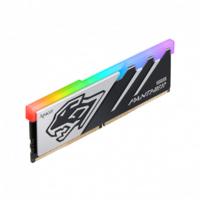 Apacer Panther RGB 16GB (1x16GB) 5200MHz CL40 DDR5 Gaming Ram (AH5U16G52C5229BAA-1)