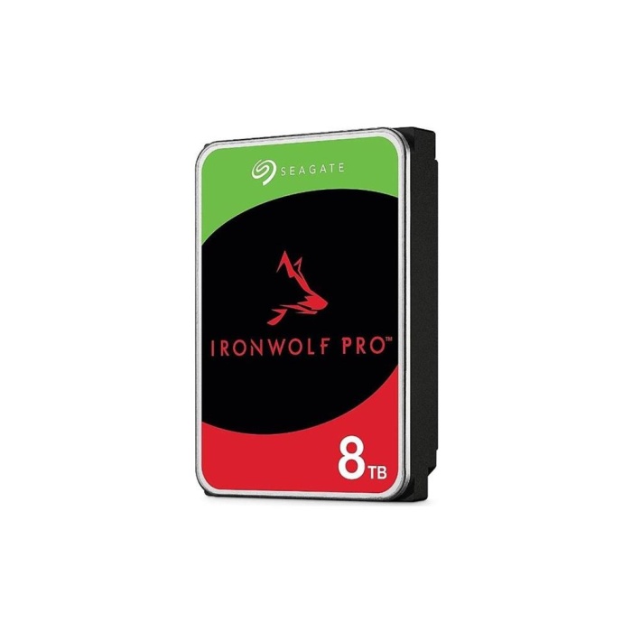 Seagate 8Tb ST8000NT001 Ironwolf PRO 3,5 7200Rpm 256Mb Rv Sensör, Sata 3, 7-24  Nas Diski