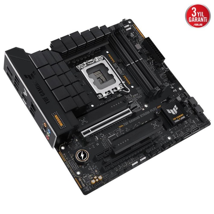 Asus Tuf Gaming B760M-Plus Ddr5 7200Mhz 1700P (12. - 13. Ve 14. Nesil İşlemci Uyumlu) Anakart