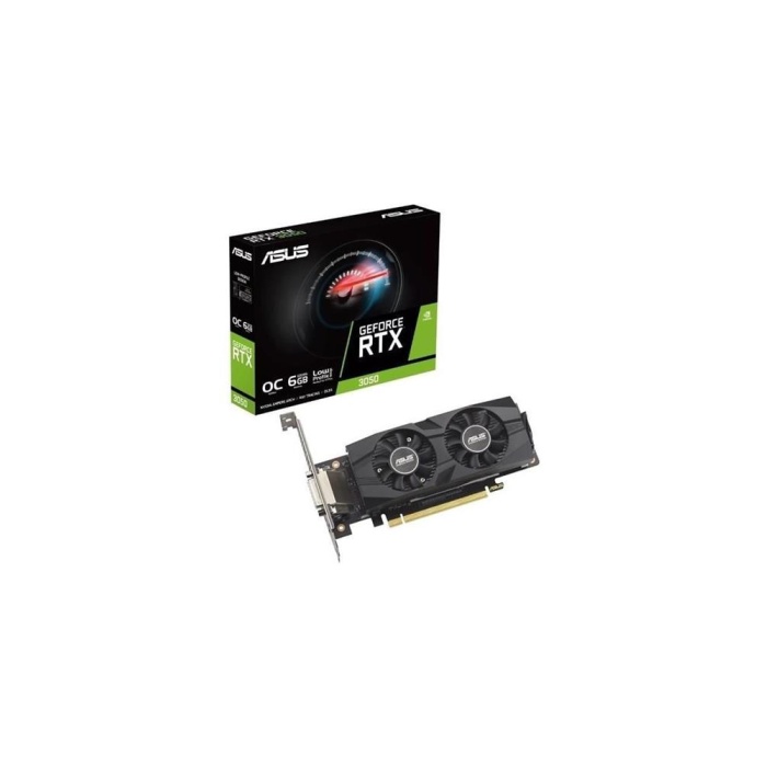 Asus RTX3050 6gb RTX3050-O6G-LP-BRK Gdrr6 96BİT Oc HDMI Ekran Kartı