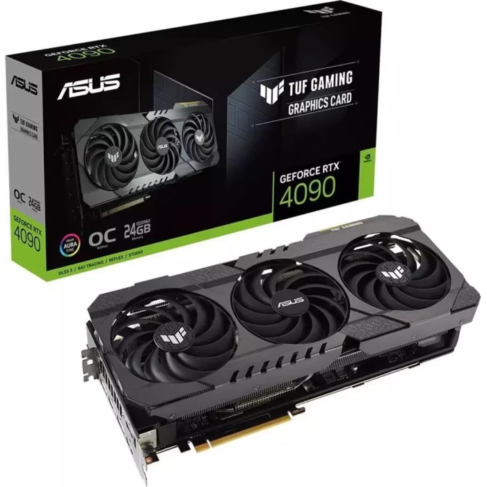 Asus TUF-RTX4090-O24G-OG-GAMING 24GB RTX4090 GDDR6X 384bit 2xHDMI 3xDP 16x Ekran Kartı (ARGB)