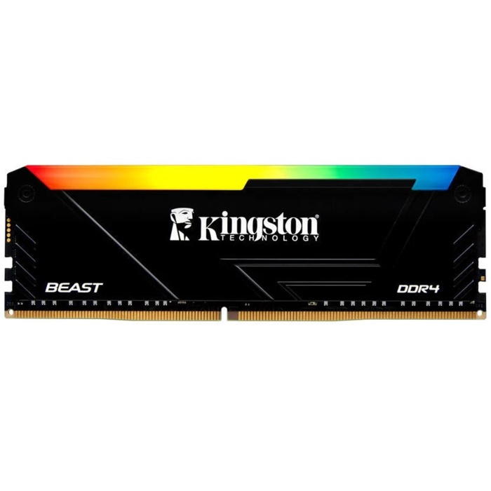 Kingston 16GB Beast RGB Black 3200mhz CL16 DDR4 PC Ram (KF432C16BB2A-16TR)