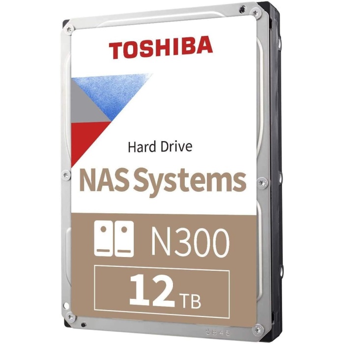 12TB TOSHIBA N300 7200RPM SATA 256MB HDWG51CUZSVA