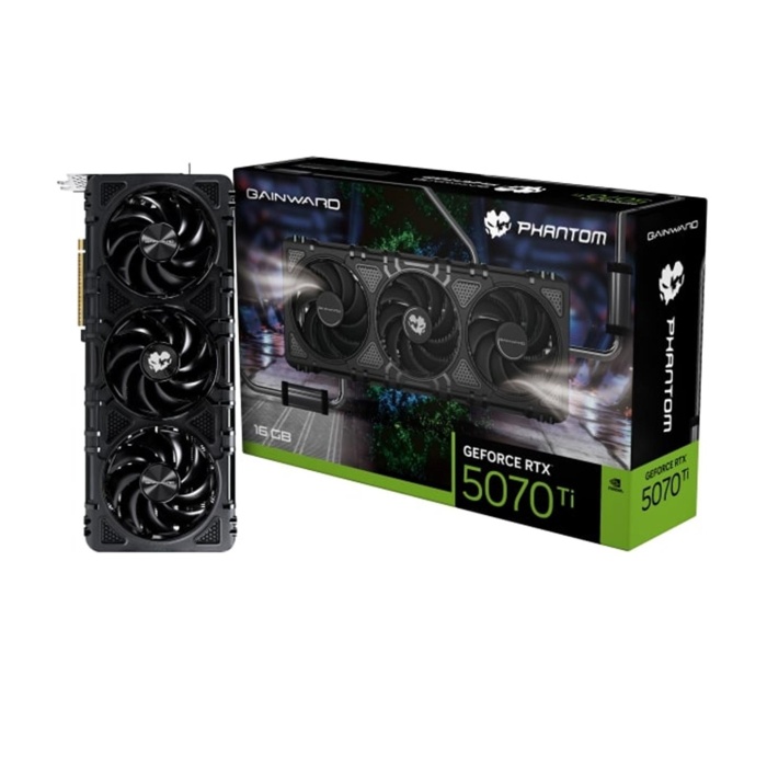 Gainward GeForce RTX5070Ti PHANTOM 16GB GDDR7 256Bit Gaming (Oyuncu) Ekran Kartı