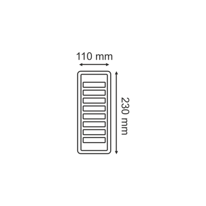 12W Led Duvar Aydınlatması