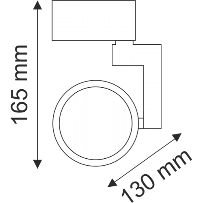 30W RAYSPOT BEYAZ KASA