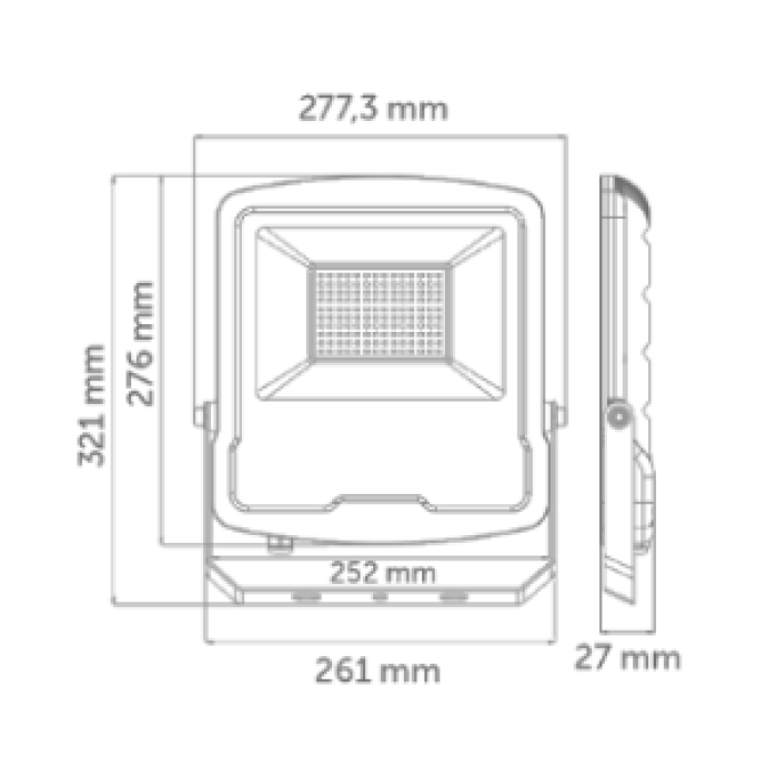 İNOLED 100W LED PROJEKTÖR