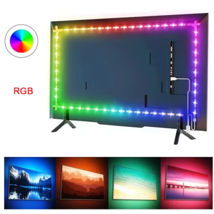 Cata Tv Arkası Rgb Şerit Led 3 Mt CT-4566