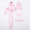 BABYMY ŞAPKA ATKI PATİK ELDİVEN 4LÜ SET