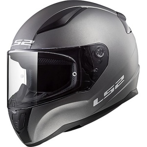 LS2 RAPID MAT TITANIUM KASK M