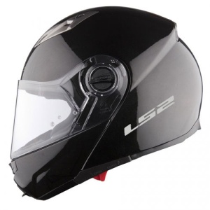 LS2 GURONI SİYAH KASK S