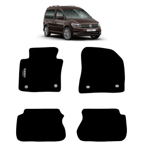 Rizline Volkswagen Caddy 2003-2020 Halı Paspas Siyah