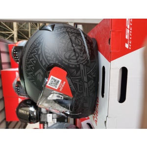 LS2 RAPID 2 TAKAROA MAT SİYAH KASK 2XL