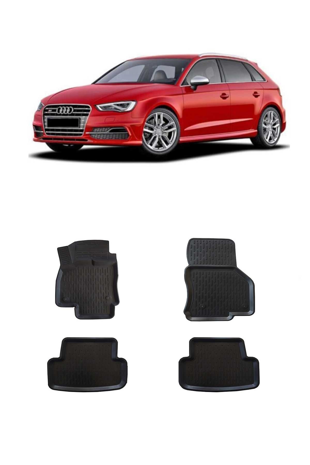 AUDI A3 HB 2013-2020 3D Havuzlu Paspas