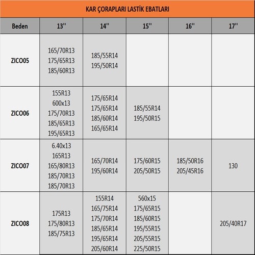 Space Kar Çorabı  ZICO 13