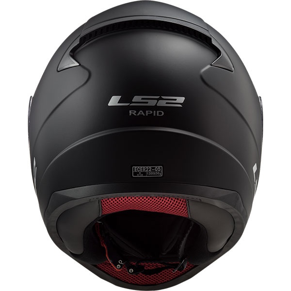 LS2 RAPID MAT SİYAH KASK S