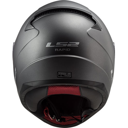 LS2 RAPID MAT TITANIUM KASK S