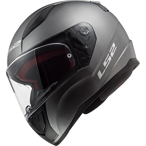 LS2 RAPID MAT TITANIUM KASK L