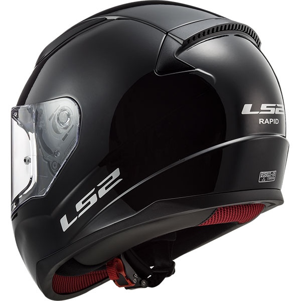 LS2 RAPID SİYAH KASK XS