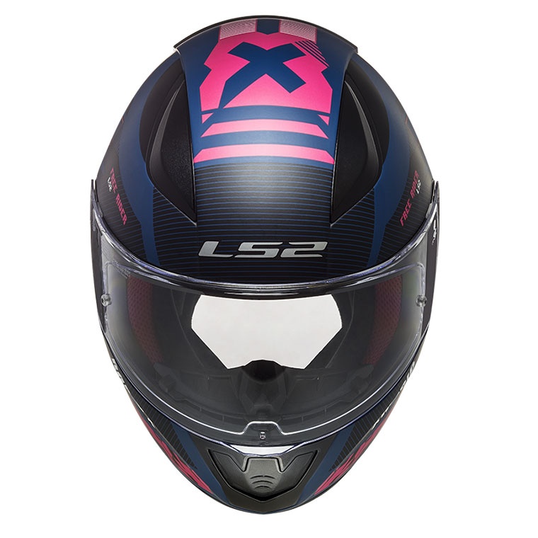 LS2 RAPID XTREET MAT MAVİ-MOR KASK M