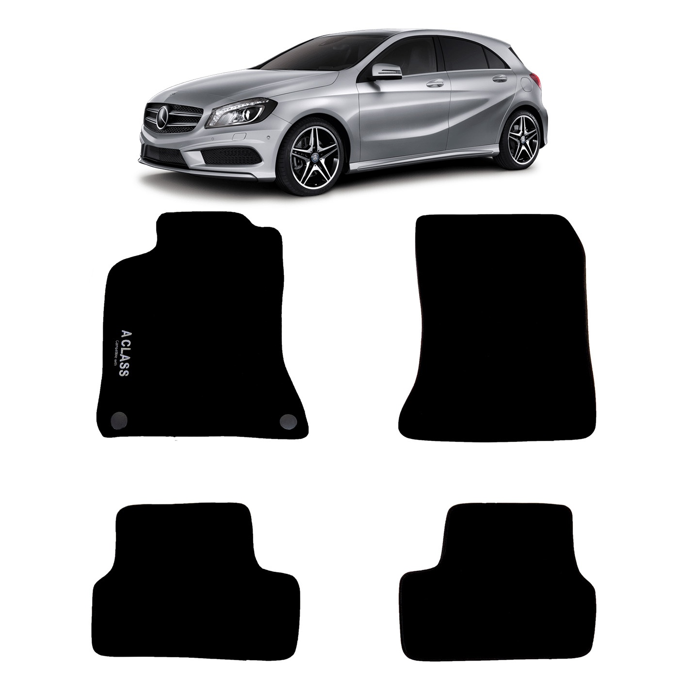 Rizline Mercedes A Serisi W176 2013-2018 Halı Paspas