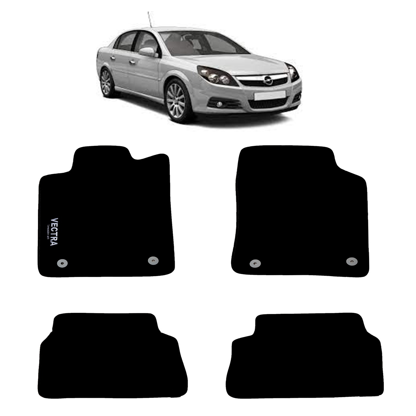 Rizline Opel Vectra C  2002-2009 Halı Paspas