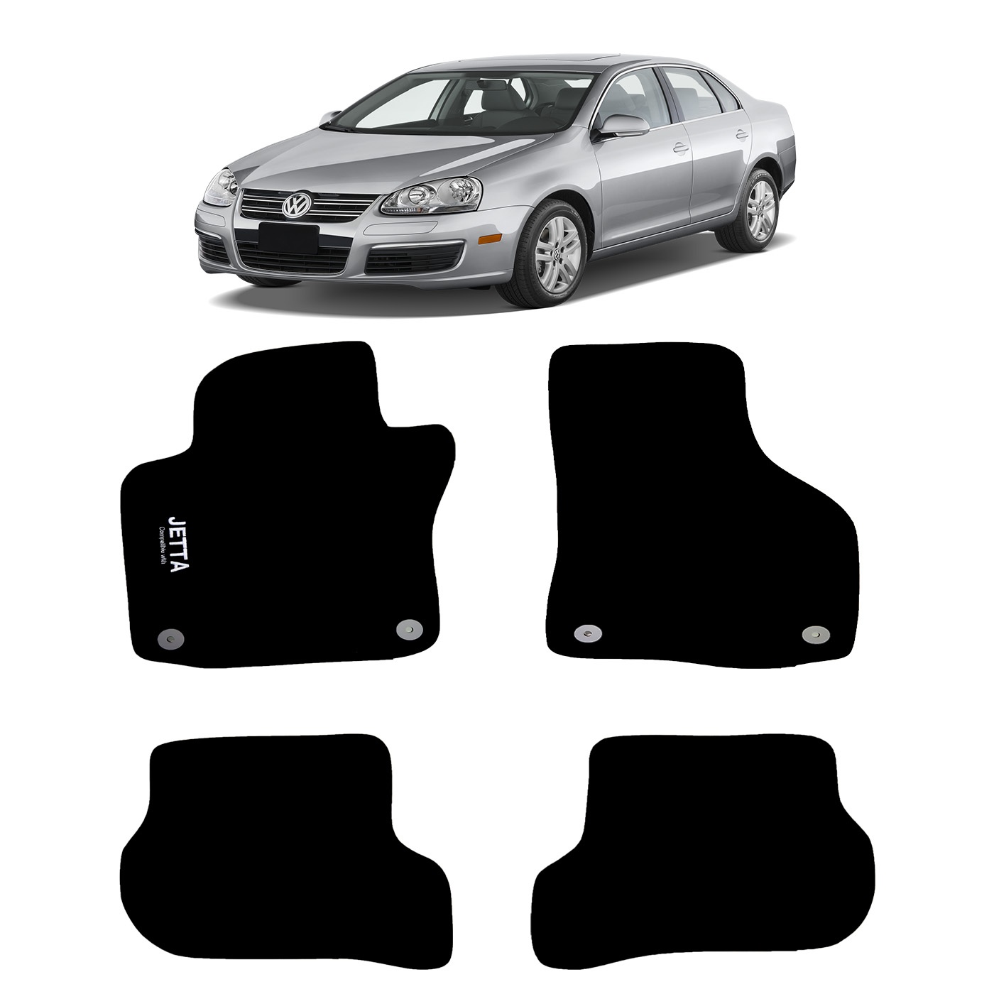 Rizline Volkswagen Jetta  2005-2010 Halı Paspas