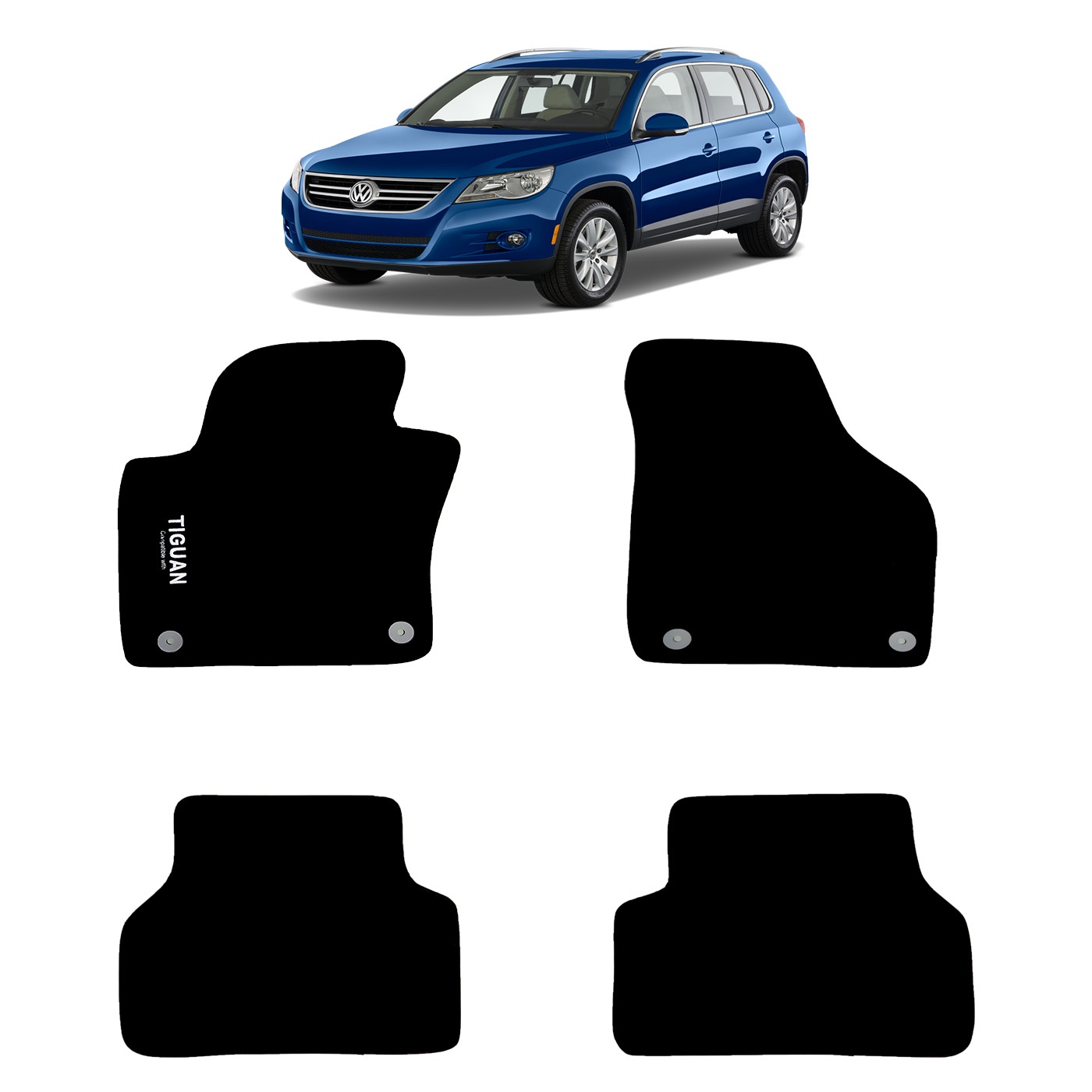 Rizline Volkswagen Tiguan  2007-2015 Halı Paspas