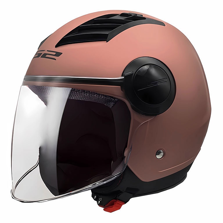 LS2 AIRFLOW ROSE GOLD KASK XS