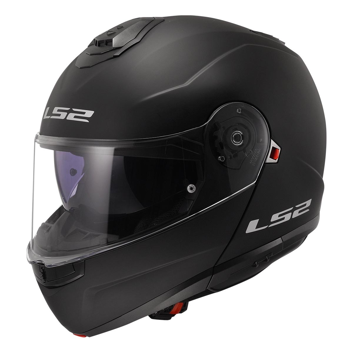 LS2 STROBE 2 MAT SİYAH KASK XXL