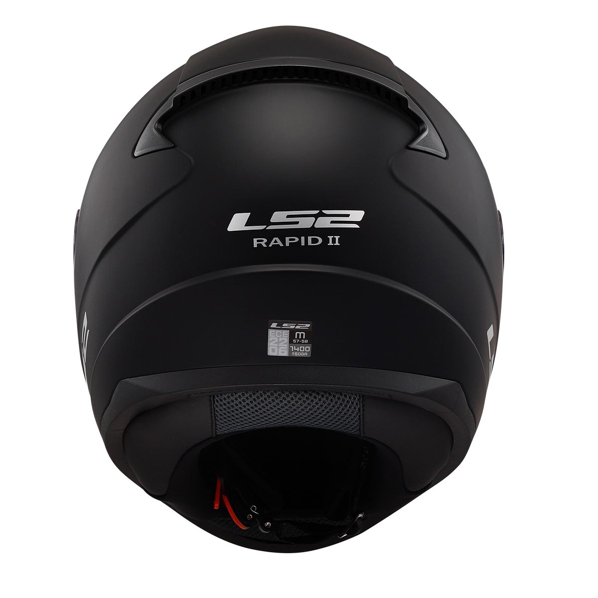 LS2 RAPID 2 MAT SİYAH KASK S