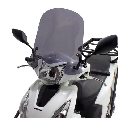 GP Kompozit Honda Dio 2021-2023 Uyumlu Kısa Ön Cam Füme 42 cm