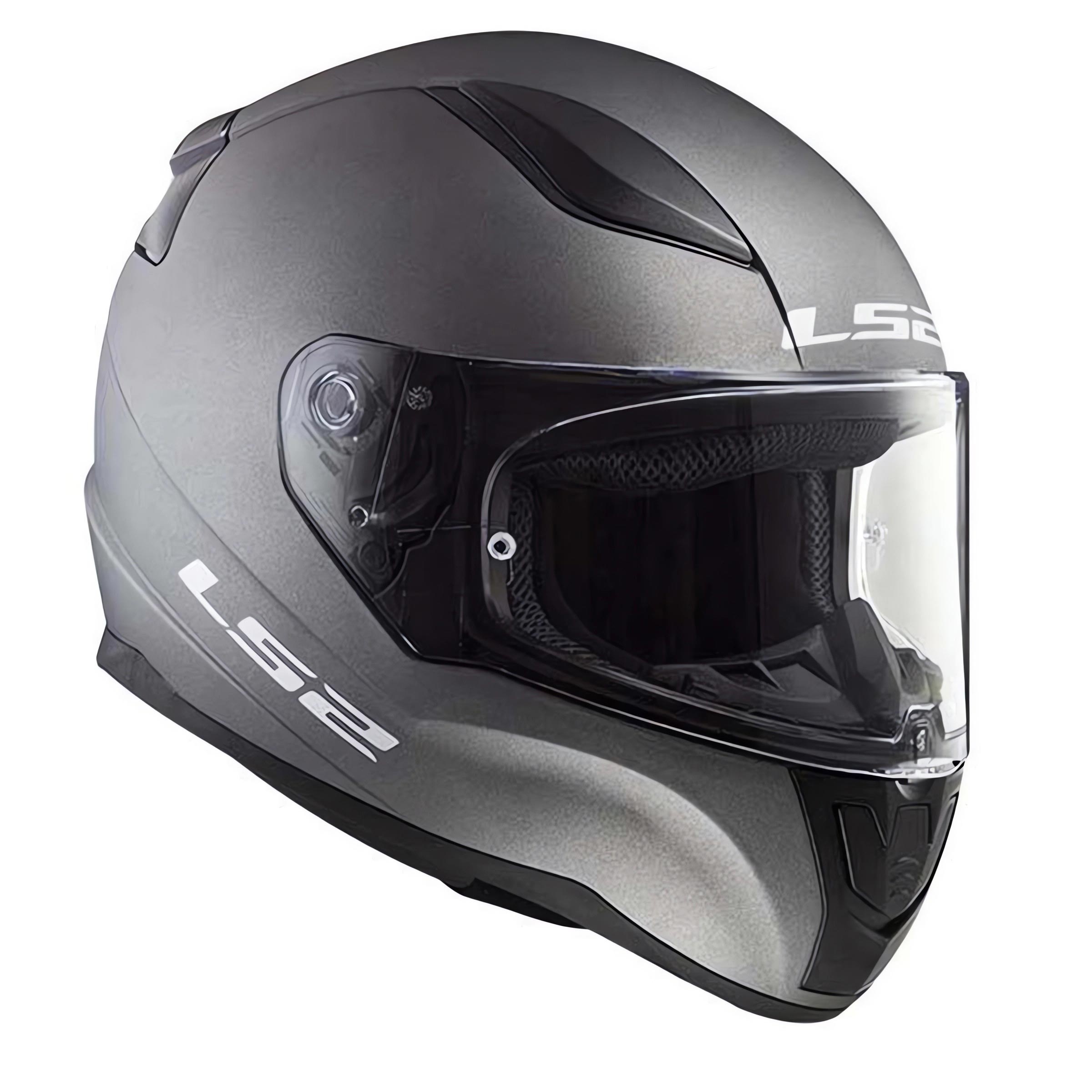 LS2 RAPID 2 MAT TITANIUM KASK S