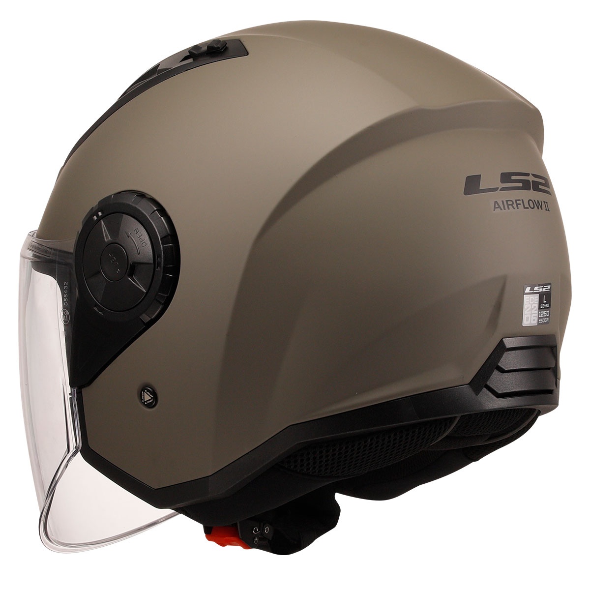 LS2 AIRFLOW 2 MAT KUM KASK XL