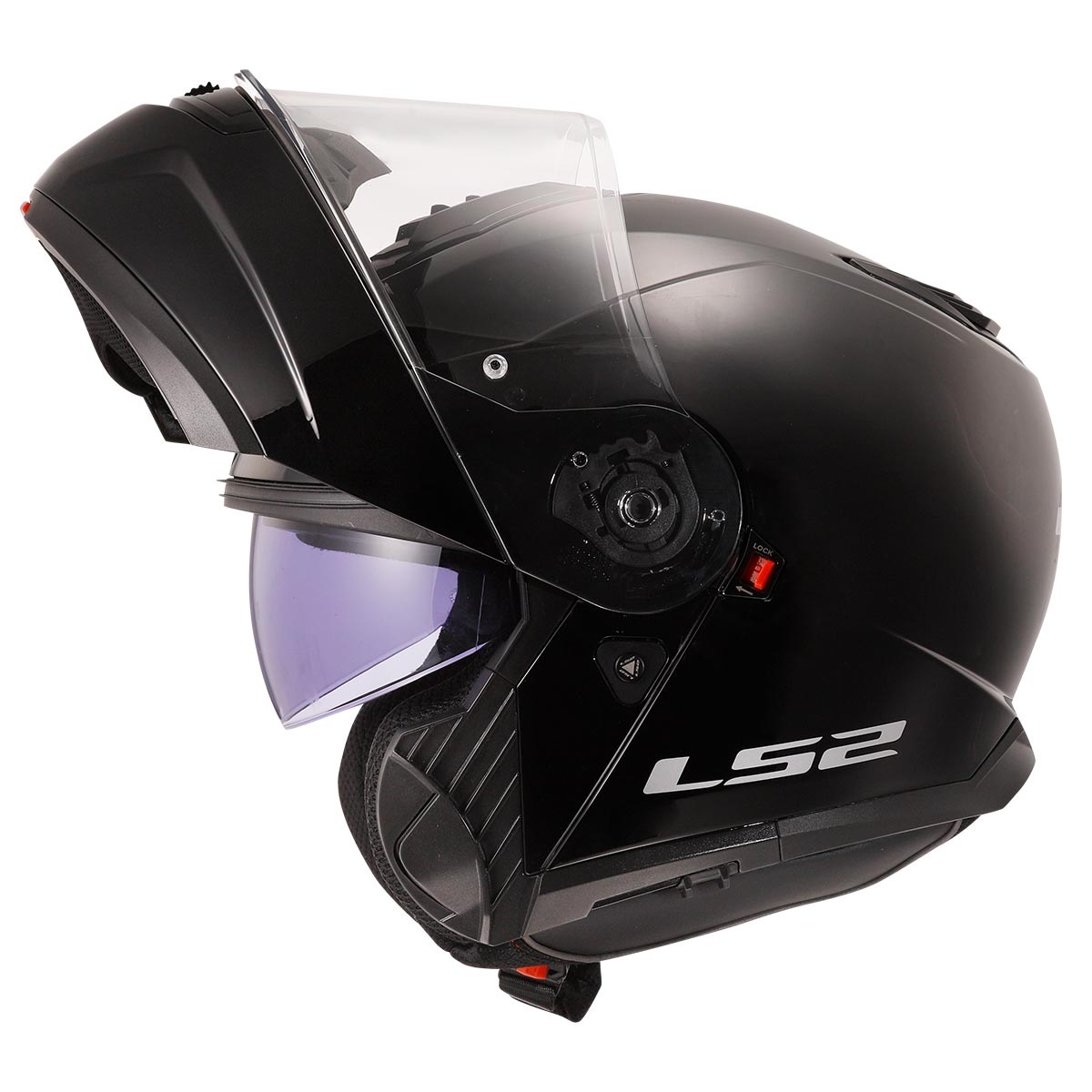 LS2 STROBE 2 SİYAH KASK XL