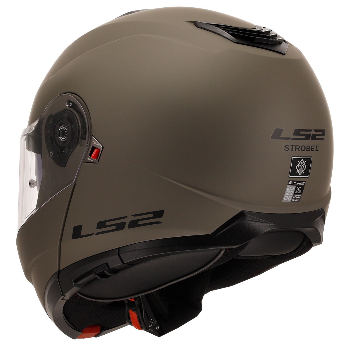 LS2 STROBE 2 MAT KUM KASK XL