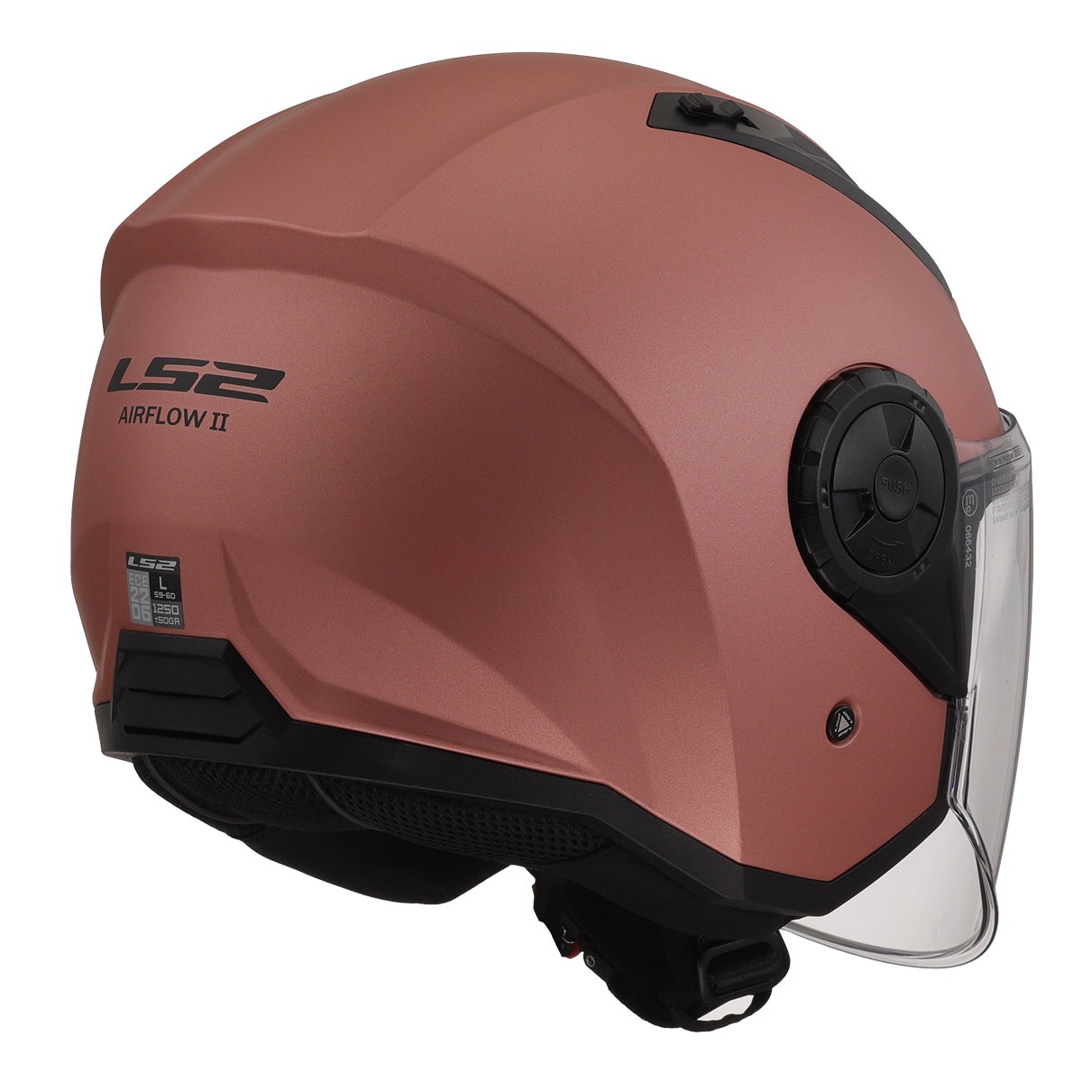 LS2 AIRFLOW 2 ROSE GOLD KASK M