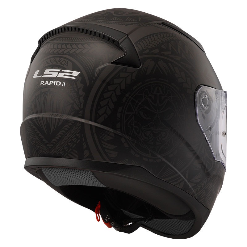 LS2 RAPID 2 TAKAROA MAT SİYAH KASK L