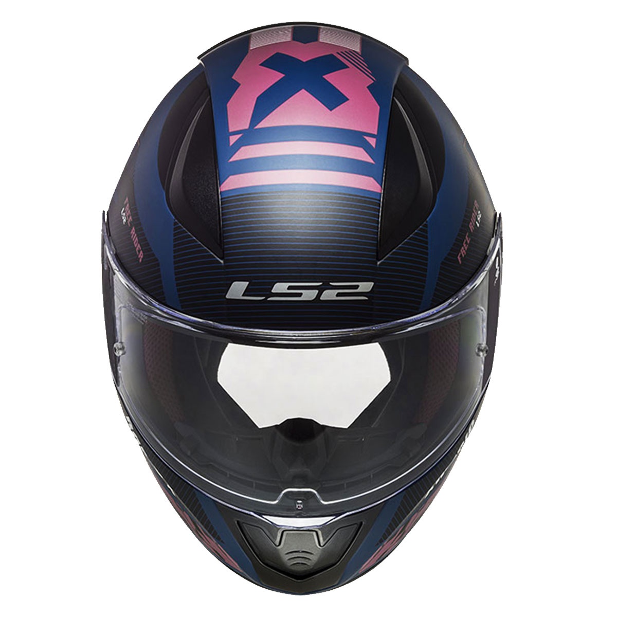 LS2 RAPID 2 XTREET MAT MAVİ-MOR KASK L