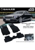 Sahler Mercedes E Seri W213 2016-2020  4.5D Havuzlu Paspas Siyah