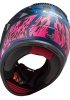 LS2 RAPID XTREET MAT MAVİ-MOR KASK M