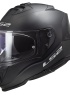 LS2 STORM 2 MAT SİYAH KASK XXL