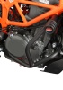 GP Kompozit KTM Duke 250 / 390 2017-2023 Uyumlu Motor Koruma Demiri Siyah