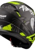 LS2 RAPID 2 RAVEN MAT SİYAH-GRİ-NEON SARI KASK M