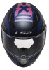 LS2 RAPID 2 XTREET MAT MAVİ-MOR KASK M