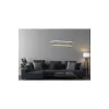 BAHAR AVİZE Elips Eskitme Modern Sarkıt Led Avize Salon Mutfak Oda Hol Ledli Avize BHR0861